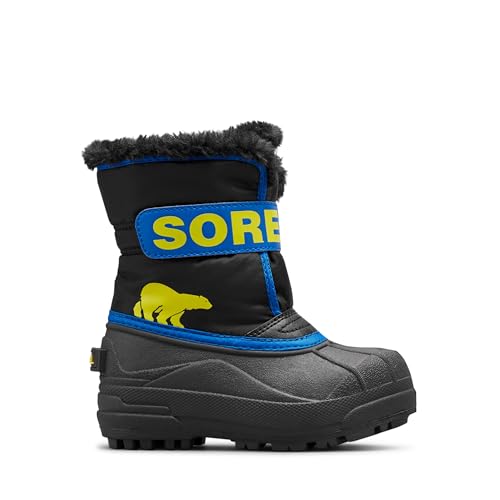 Sorel Snow Commander Schneestiefel, Black/Super Blue, 27 EU von Sorel