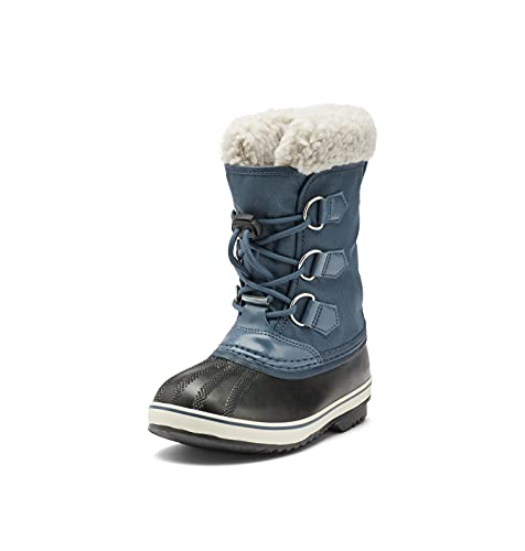 Sorel Unisex Winterstiefel, YOOT PAC NYLON WP, Blau (Uniform Blue, Black), Größe: 33 von Sorel