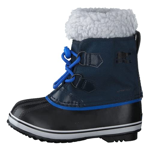 Sorel KIDS YOOT PAC NYLON WATERPROOF Schneestiefel für Unisex Baby, Blau (Collegiate Navy x Super Blue) - Children, 27 EU von Sorel