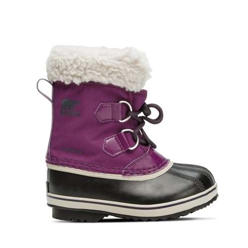 Sorel Yoot Pac Nylon Waterproof wasserdichte Schneestiefel, Wild Iris/Dark Plum, 27 EU von Sorel