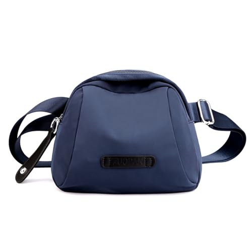 Sorrowso Schultertaschen, Muscheltaschen für Mädchen und Damen, modisch, trendig, Bauchtasche, große Kapazität, Sporttasche, Crossbody-Tasche, dunkelblau von Sorrowso