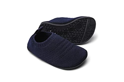 Sosenfer Kinder Hausschuhe Jungen mädchen Anti-Rutsch Sohle Kleinkinder Schuhe Baby Slipper Unisex-SHLAN-19XIN von Sosenfer