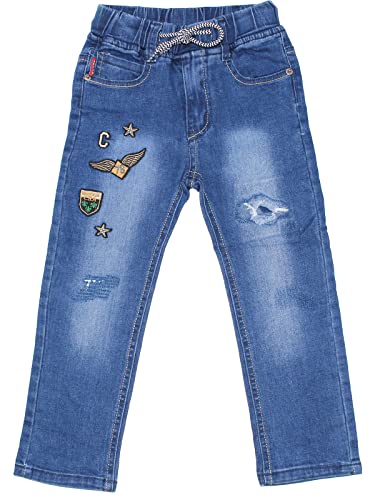 Sotala Jungen Kinderhose Jeanshose Kinderjeans elastischer Bund mit Gummizug 122 von Sotala