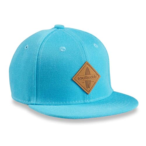 Soulbuddy Kinder Cap Basecap Kinder Jungen – Mütze Mädchen – Kappe Kinder – Sonnenhut Kinder – Kinder Geschenke – 3 Größen verfügbar – SkyBlue-Pink – Größe L von Soulbuddy