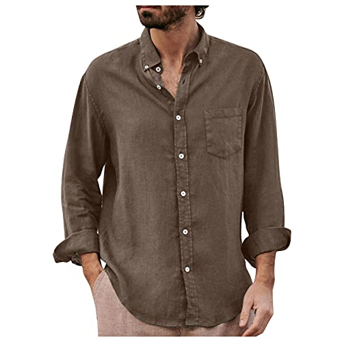 Hemd Herren Langarm Sommer Baumwolle Vintage Henley Shirt Modern Casual Sommerhemd Leicht Atmungsaktiv Bügelfrei Mode Bequeme Leinen Freizeithemd Leinenhemd Herrenhemden Sommer Hemden Party Hemd Herren Langarm Sommer Baumwolle Vintage Henley Shirt Modern Casual Sommerhemd Leicht Atmungsaktiv Bügelfrei Mode Bequeme Leinen Freizeithemd Leinenhemd Herrenhemden Sommer Hemden Party von Soupliebe