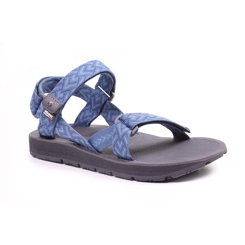 Source Herren Classic Pro Sandale, geometric blue, 44 Source Herren Classic Pro Sandale, geometric blue, 44 von Source