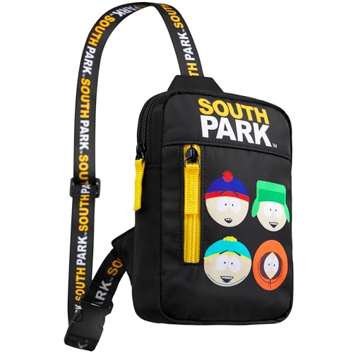 South Park Umhängetasche Herren, Sling Bag für Männer mit Verstellbarem Gurt für Reisen, Sport & Alltag South Park Umhängetasche Herren, Sling Bag für Männer mit Verstellbarem Gurt für Reisen, Sport & Alltag von South Park