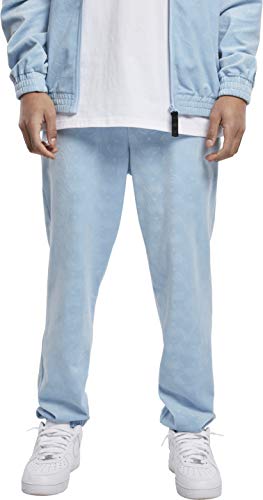 Southpole Herren Southpole Aop Velour bukser Hose, Babyblue, XL EU von Southpole