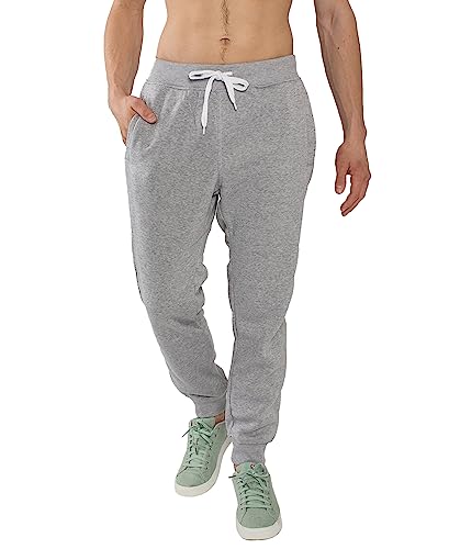 Southpole Herren Kint Pant, heathergrey, L von Southpole