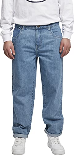 Southpole Herren SP128-Southpole Embroidery Denim Hose, Retro Midblue, 30 von Southpole