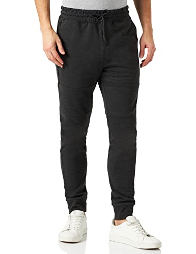 Southpole Herren Side Zipper Tech Fleece Jogger Hose, h.Charcoal, M von Southpole