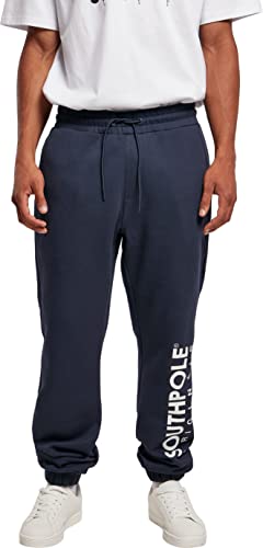 Southpole Herren Southpole Basic Sweatpants Pants, Midnightnavy, S von Southpole