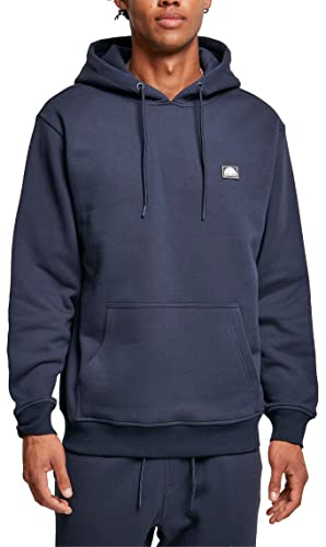 Southpole Herren Southpole Square Logo Hoody Hooded Sweatshirt, midnightnavy, M von Southpole