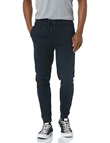 Southpole Herren Tech Jogger Fleece-Hose Trainingshose, Navy2, Mittel von Southpole