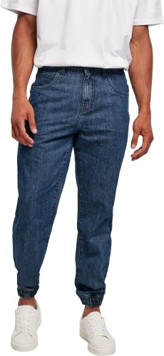 Southpole Men's SP217-Southpole Spray Logo Denim Pants, Midblue Washed, 30 von Southpole