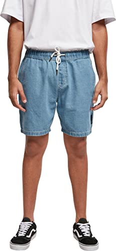 Southpole Men's SP218-Southpole Denim Shorts, Midblue Washed, XL von Southpole