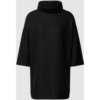 Soyaconcept Pullover mit Rollkragen und 3/4-Arm Modell 'Tamie' in Black, Größe M von Soyaconcept