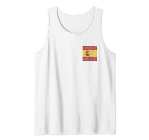 Spanien Flagge Spain Flag Damen Espana Deko Kinder Espana Tank Top von Spanische Fahne Herren Spanien Deko Frauen Männer