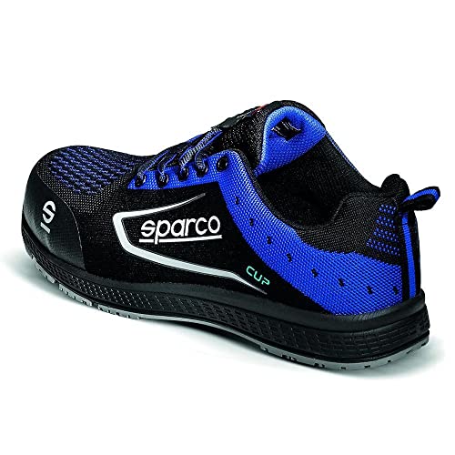 Sparco Unisex Cup Industrial Shoe, Nero Blu, 39 EU von Sparco