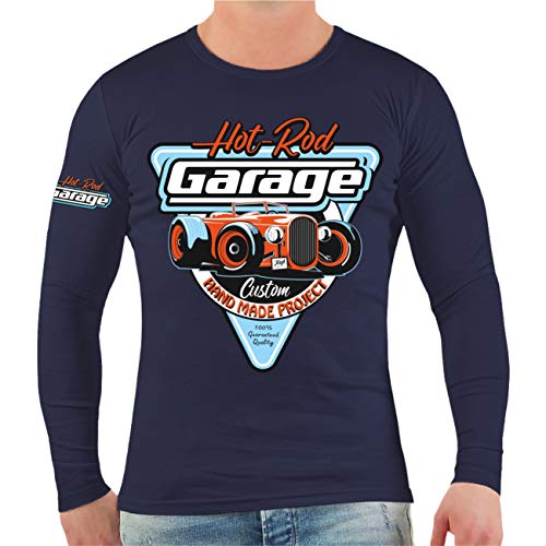 Spaß Kostet Männer und Herren Longsleeve Hot Rod Garage Handmade Custom Größe S - 3XL von Spaß Kostet