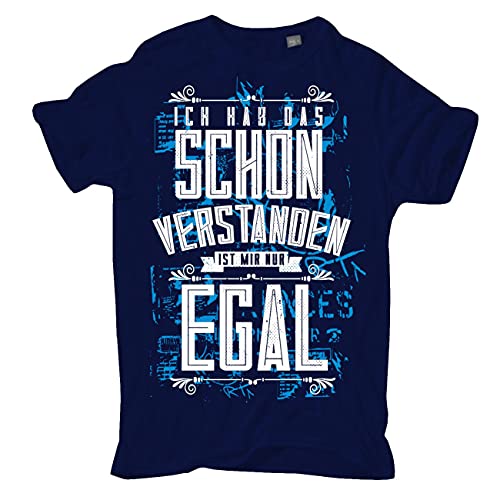 Spaß Kostet Übergrößen Herren Tshirt Ich hab das Schon verstanden Mir NUR EGAL Größe 3XL - 8XL von Spaß Kostet