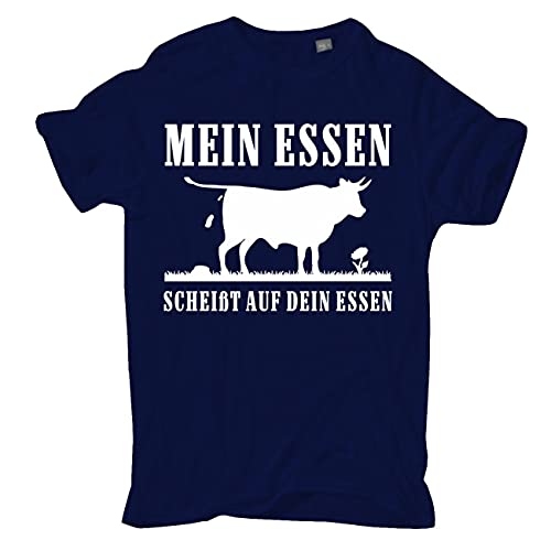 Spaß Kostet Übergrößen Herren Tshirt Mein Essen scheißt auf Dein Essen Größe 3XL - 8XL von Spaß Kostet