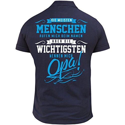 Spaß Kostet Herren Poloshirt Polohemd Die wichtigsten nennen Mich Opa Familie Geschenk von Spaß Kostet