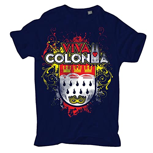 Spaß Kostet Übergrößen Herren Tshirt Karneval Köln Viva Colonia Größe 3XL - 8XL von Spaß Kostet