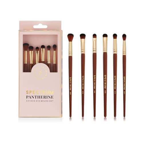 Spectrum Brushes – Pantherine 6-teiliges Augenpinsel-Set von Spectrum Collections