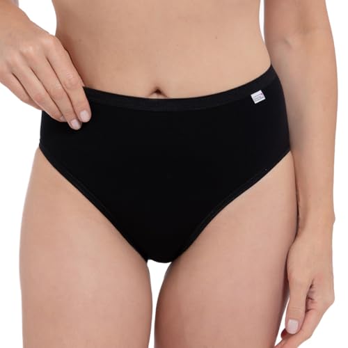 Speidel Damen Basic Hüftslip 5er Pack Größe 46, Farbe schwarz von Speidel