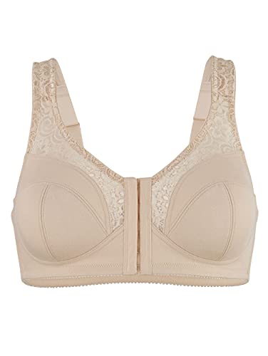 Speidel Soft-BH Damen mit geradem Rücken Entlastungsträger, Verstellbar hinten Nude 80B von Speidel