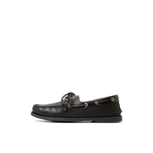 Sperry Klassischer Ao 2 Eye Bootsschuh für Herren, Schwarz/Amaretto, 39.5 EU Sperry Klassischer Ao 2 Eye Bootsschuh für Herren, Schwarz/Amaretto, 39.5 EU von Sperry