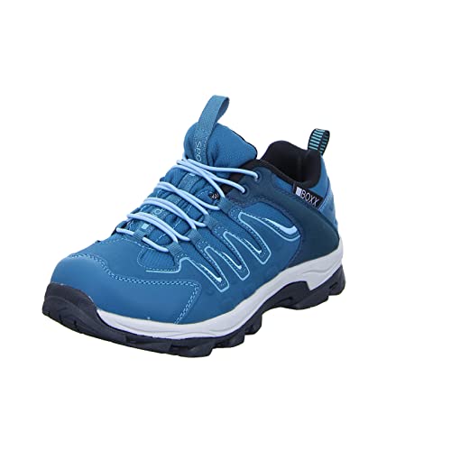 Sport Boxx Damen Halbschuh JLM21AW Frauen Wanderschuh Schnellverschluss herausnehmbare Decksohle Blau (Blue) Größe 38 EU von Sport Boxx