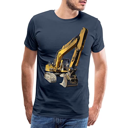 Spreadshirt Bagger Männer Premium T-Shirt, M, Navy von Spreadshirt