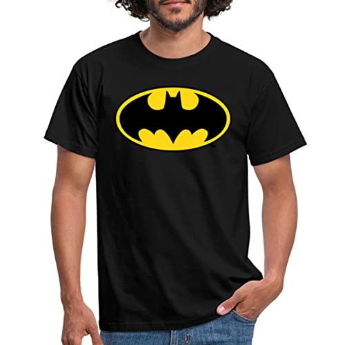 Spreadshirt DC Comics Batman Original Logo Männer T-Shirt, M, Schwarz von Spreadshirt
