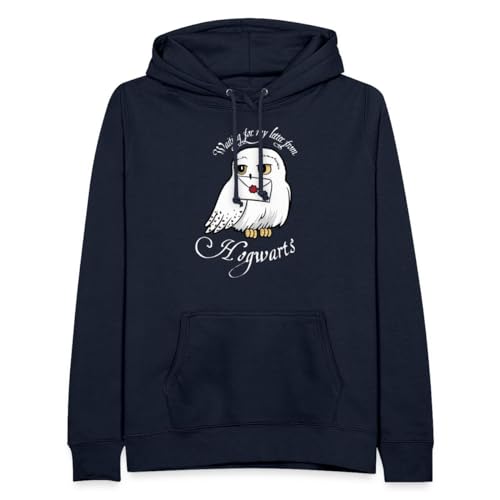 Spreadshirt Harry Potter Hedwig Brief Frauen Hoodie, XL, Navy von Spreadshirt