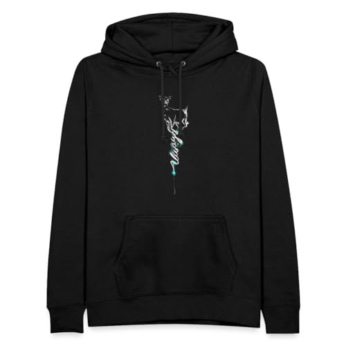 Spreadshirt Harry Potter Hirschkuh Patronus Frauen Hoodie, XXL, Schwarz von Spreadshirt