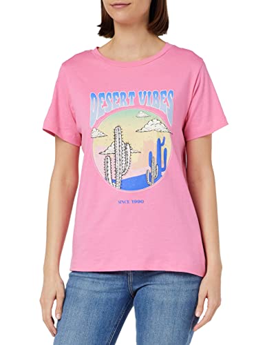 Springfield Damen Desert Vibes T-Shirt, Lila, Large von Springfield