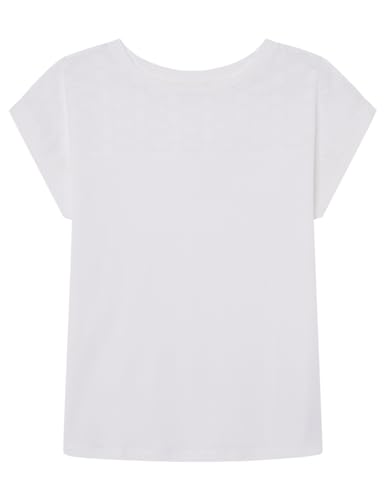 Springfield Damen T-Shirt, weiß, Small von Springfield