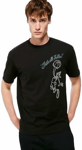 Springfield Herren T-Shirt, Schwarz, L von Springfield