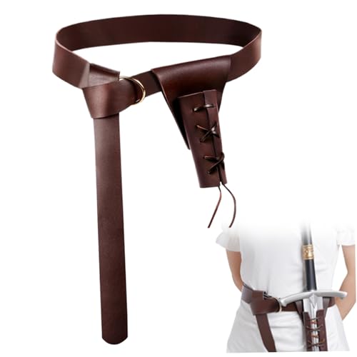 Ssguopte Schwertgürtel, verstellbare mittelalterliche Piratengürtel mit Schwertholstern, Vintage -Schwertscheide für Renaissance Festival, Maskerade, Karneval, Ritterkostüm -Cosplay, Kaffeefarbe Ssguopte Schwertgürtel, verstellbare mittelalterliche Piratengürtel mit Schwertholstern, Vintage -Schwertscheide für Renaissance Festival, Maskerade, Karneval, Ritterkostüm -Cosplay, Kaffeefarbe von Ssguopte