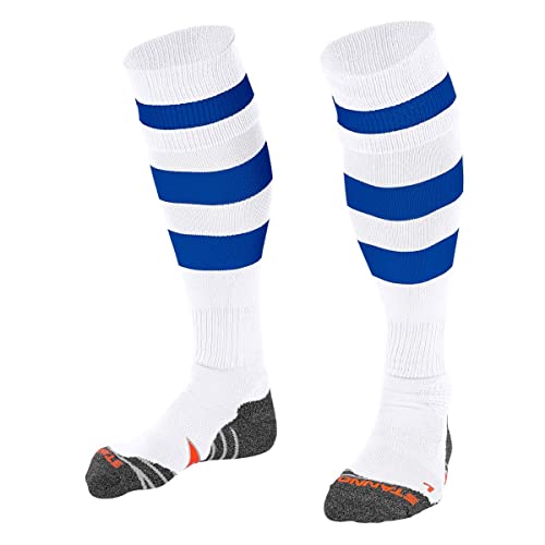 Stanno Sports Socken - Original - Socken - Sportsocken - Anatomische Socken mit linken/rechten Indikatoren - Weiß - Größe 41/44 von Stanno