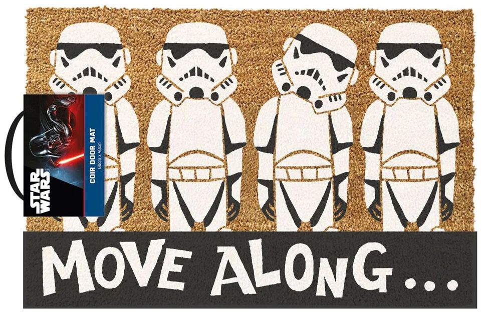 Star Wars Fußmatte - Storm Trooper - Move Along - multicolor  - Lizenzierter Fanartikel von Star Wars