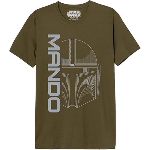 Star Wars Herren Meswmants206 T-Shirt, Army, S von Star Wars