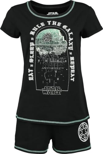 Star Wars Rule The Galaxy Frauen Schlafanzug schwarz M von Star Wars