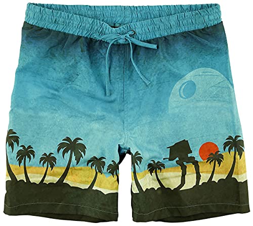 Star Wars Scarif Surf Männer Badeshort Multicolor XXL 100% Polyester (recycelt) Fan-Merch, Filme von Star Wars