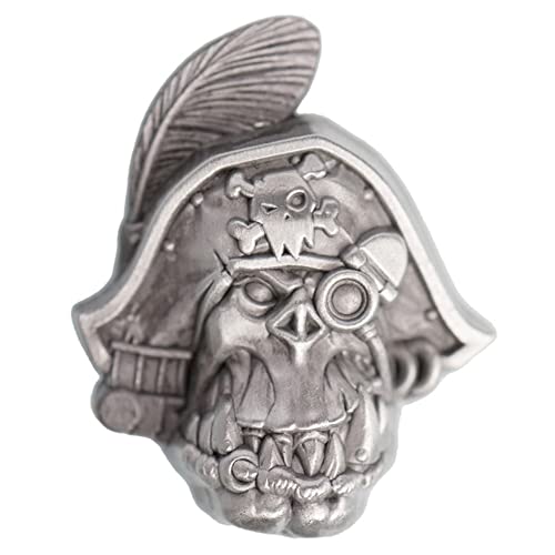 Starforged Warhammer 40K Brosche Space Pirate Ork Kaptin Badrukk Pin Badge von Starforged