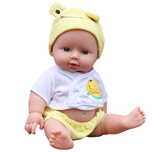 Stecto 12inch 30cm African Baby Doll Vinyl Newborn Baby Boy Doll with Clothing Hat Lifelike Baby Play Doll Newborn Baby Toys Birthday Gift for Kids Boys Girls Stecto 12inch 30cm African Baby Doll Vinyl Newborn Baby Boy Doll with Clothing Hat Lifelike Baby Play Doll Newborn Baby Toys Birthday Gift for Kids Boys Girls von Stecto
