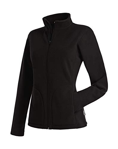 Stedman Apparel Damen Active Fleece Jacket/ST5100 Sweatshirt, Schwarzer Opal, 38 von Stedman