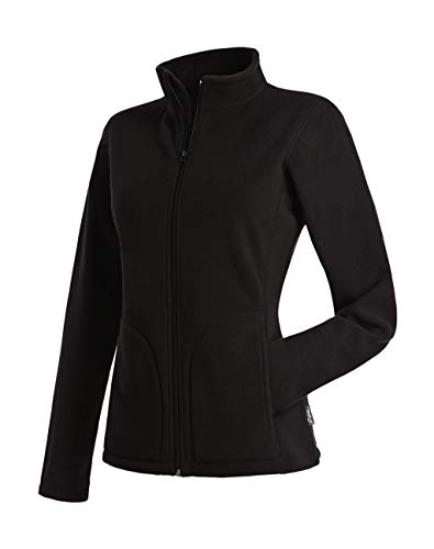 Stedman Apparel Damen Active Fleece Jacket/ST5100 Sweatshirt, Schwarzer Opal, L von Stedman